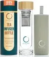 🍵 Pure Zen Glass Tea Infuser Bottle (15 oz)